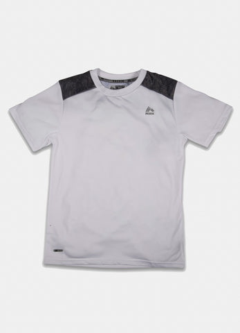 Boy's Mesh Short Sleeve Performance T-Shirt with Graphic