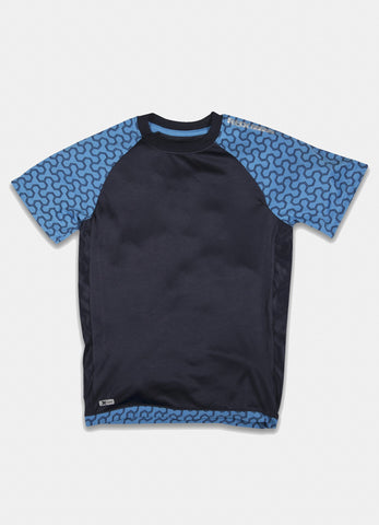 Boy's Mesh Shorts Sleeve Performance T-Shirt with Graphic