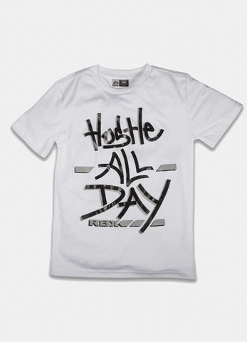 Boy's Hustle All Day Tee