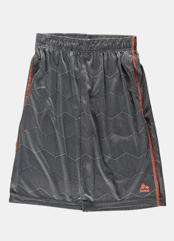 Boy's Patterned Athletic Shorts