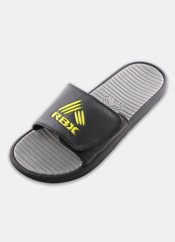 RBX Men's Logo  Slide Black/Lime Size 11